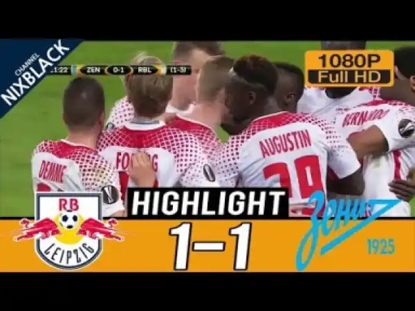 Video: Zenit 1-1 RB Leipzig All goals & Highlights Commentary (15/03/2018) HD/1080P
